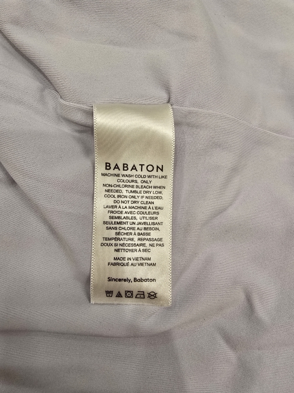 Aritzia Babaton Racer Dress Cement Blue M - Picture 5 of 9